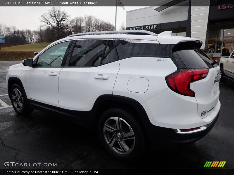 Summit White / Jet Black 2020 GMC Terrain SLT AWD