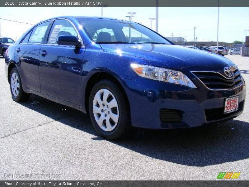Blue Ribbon Metallic / Ash Gray 2010 Toyota Camry