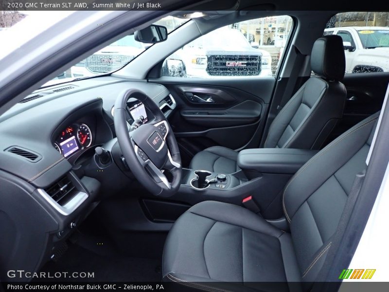 Summit White / Jet Black 2020 GMC Terrain SLT AWD
