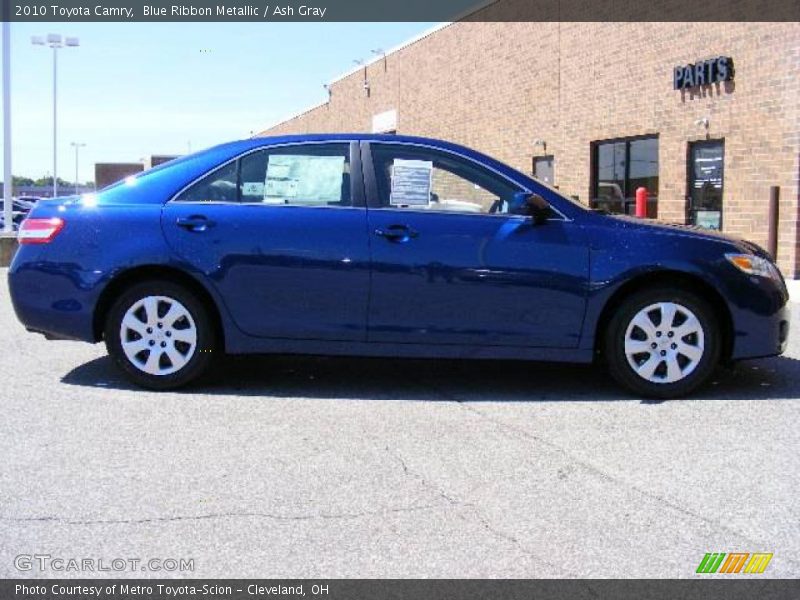Blue Ribbon Metallic / Ash Gray 2010 Toyota Camry