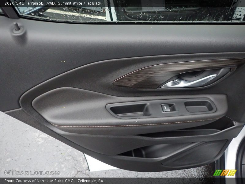 Summit White / Jet Black 2020 GMC Terrain SLT AWD