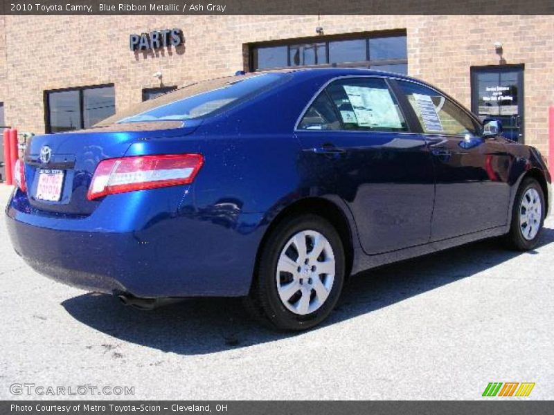 Blue Ribbon Metallic / Ash Gray 2010 Toyota Camry