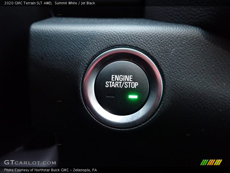 Summit White / Jet Black 2020 GMC Terrain SLT AWD