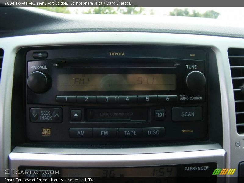 Stratosphere Mica / Dark Charcoal 2004 Toyota 4Runner Sport Edition