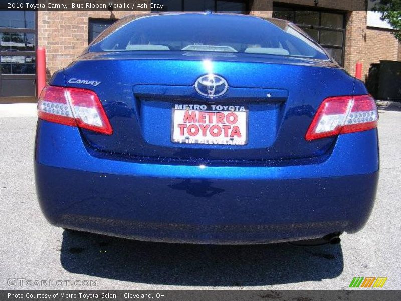 Blue Ribbon Metallic / Ash Gray 2010 Toyota Camry