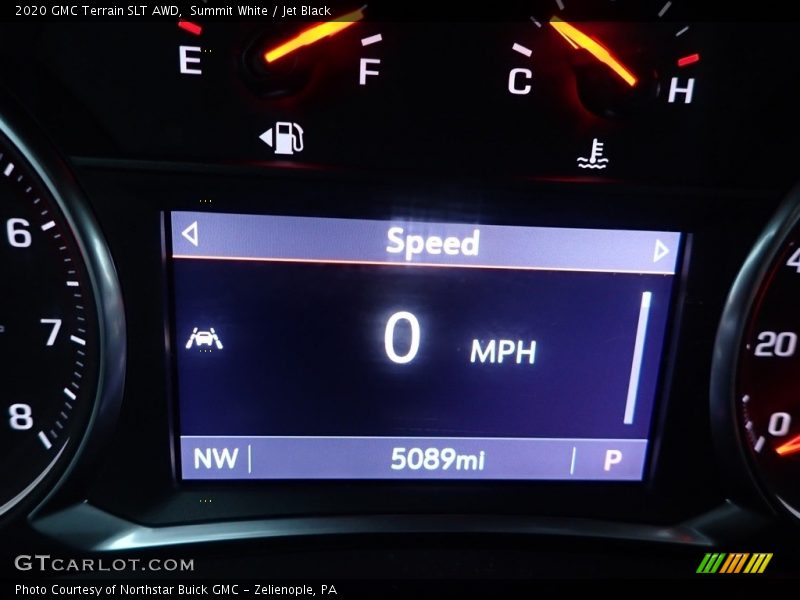 Summit White / Jet Black 2020 GMC Terrain SLT AWD