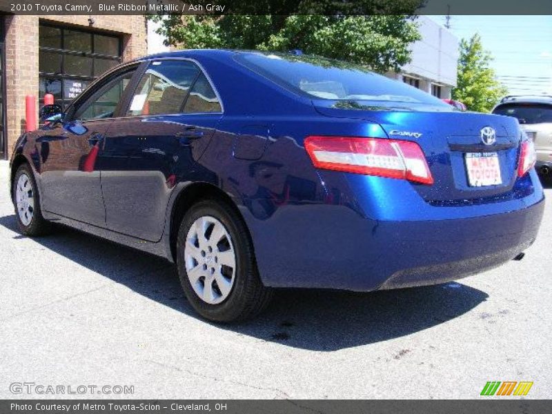 Blue Ribbon Metallic / Ash Gray 2010 Toyota Camry