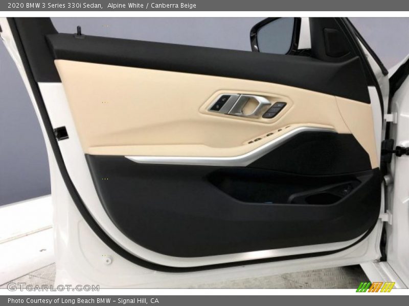 Alpine White / Canberra Beige 2020 BMW 3 Series 330i Sedan