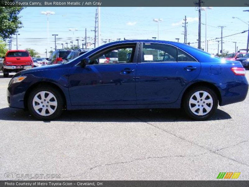 Blue Ribbon Metallic / Ash Gray 2010 Toyota Camry