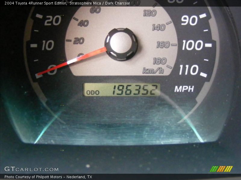 Stratosphere Mica / Dark Charcoal 2004 Toyota 4Runner Sport Edition