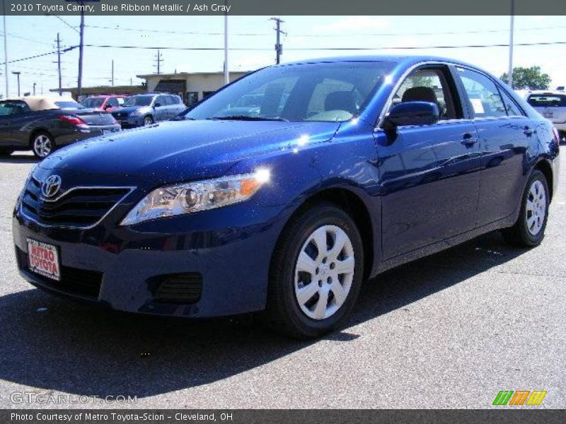 Blue Ribbon Metallic / Ash Gray 2010 Toyota Camry