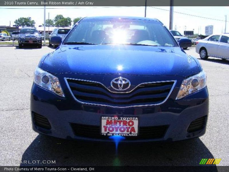 Blue Ribbon Metallic / Ash Gray 2010 Toyota Camry