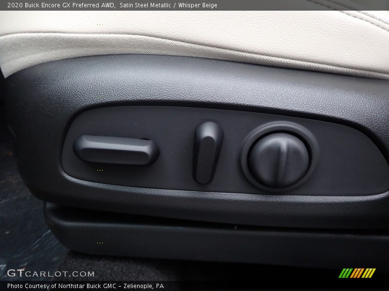 Satin Steel Metallic / Whisper Beige 2020 Buick Encore GX Preferred AWD