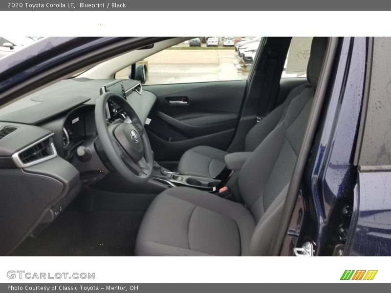 Blueprint / Black 2020 Toyota Corolla LE