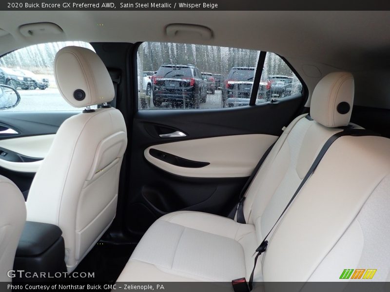 Rear Seat of 2020 Encore GX Preferred AWD