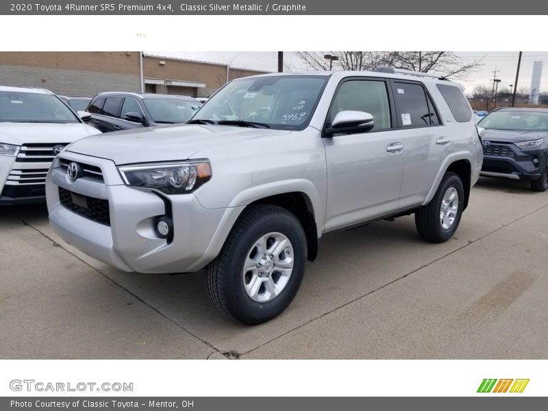 Classic Silver Metallic / Graphite 2020 Toyota 4Runner SR5 Premium 4x4