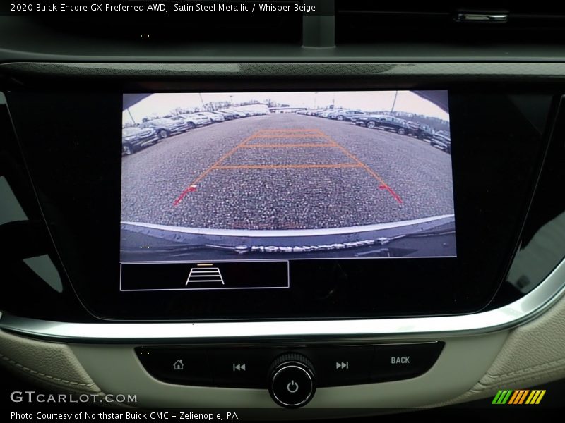 Satin Steel Metallic / Whisper Beige 2020 Buick Encore GX Preferred AWD