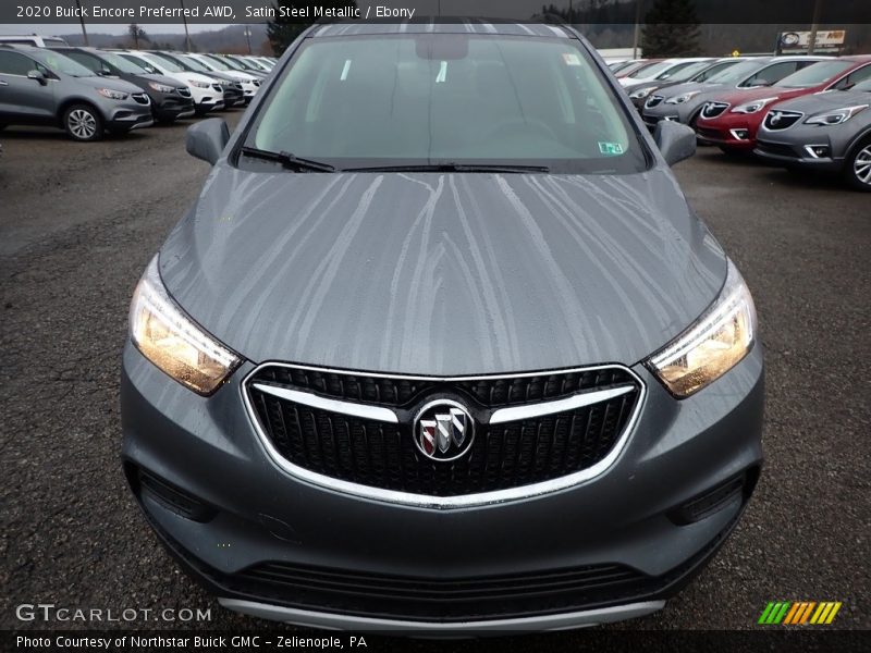 Satin Steel Metallic / Ebony 2020 Buick Encore Preferred AWD