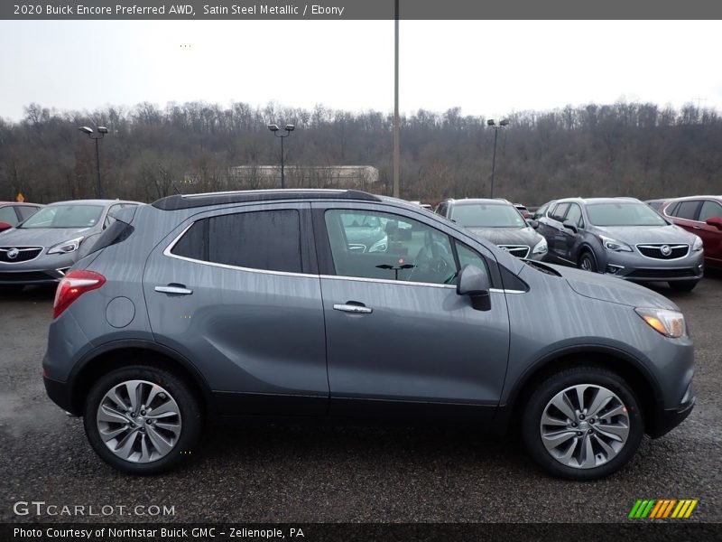 Satin Steel Metallic / Ebony 2020 Buick Encore Preferred AWD