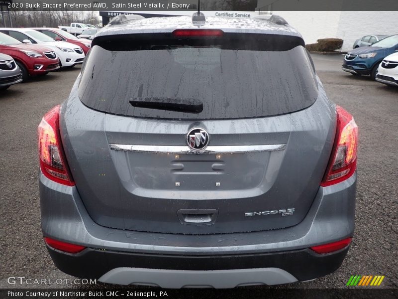 Satin Steel Metallic / Ebony 2020 Buick Encore Preferred AWD