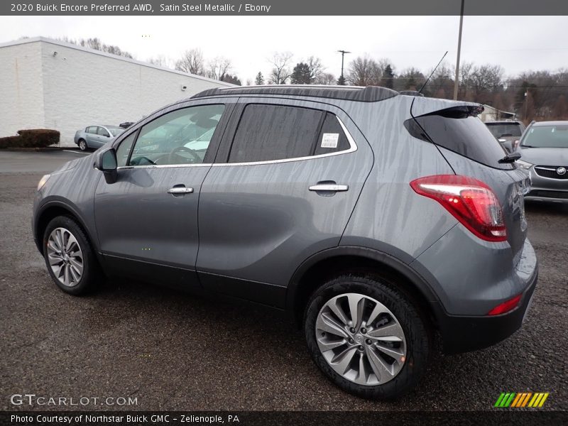 Satin Steel Metallic / Ebony 2020 Buick Encore Preferred AWD