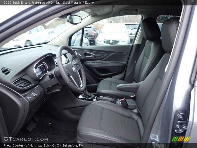 Satin Steel Metallic / Ebony 2020 Buick Encore Preferred AWD