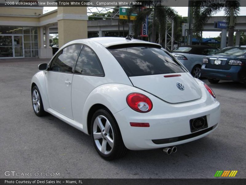 Campanella White / White 2008 Volkswagen New Beetle Triple White Coupe