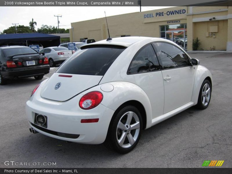 Campanella White / White 2008 Volkswagen New Beetle Triple White Coupe