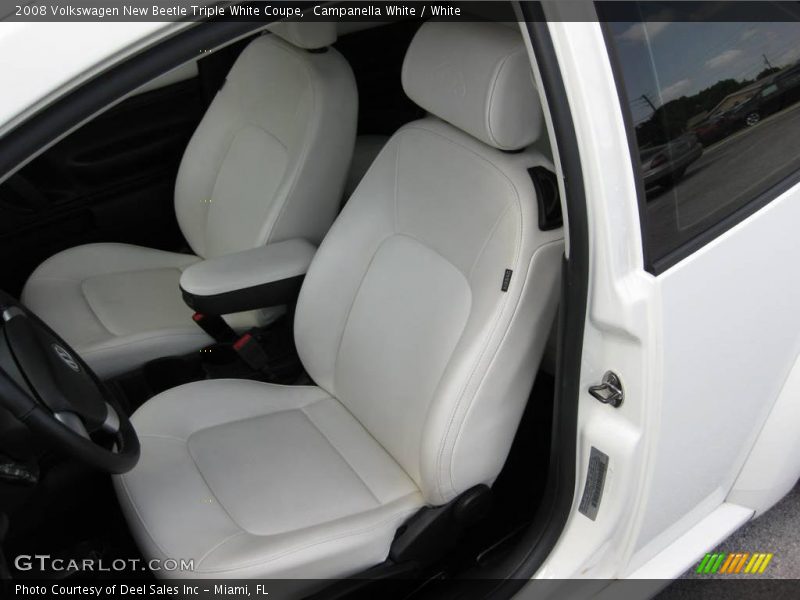 Campanella White / White 2008 Volkswagen New Beetle Triple White Coupe