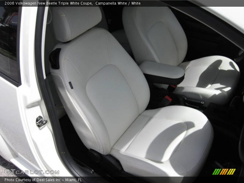 Campanella White / White 2008 Volkswagen New Beetle Triple White Coupe