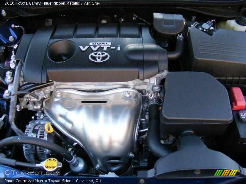 Blue Ribbon Metallic / Ash Gray 2010 Toyota Camry