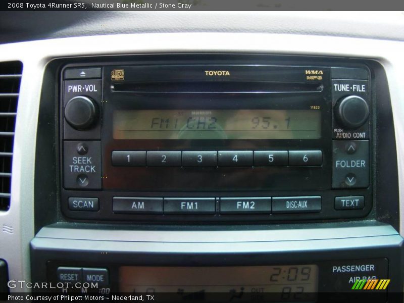 Nautical Blue Metallic / Stone Gray 2008 Toyota 4Runner SR5