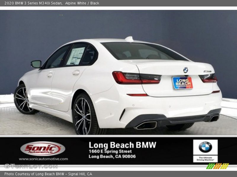 Alpine White / Black 2020 BMW 3 Series M340i Sedan