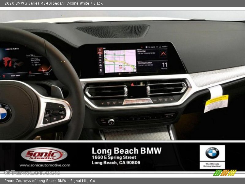 Alpine White / Black 2020 BMW 3 Series M340i Sedan