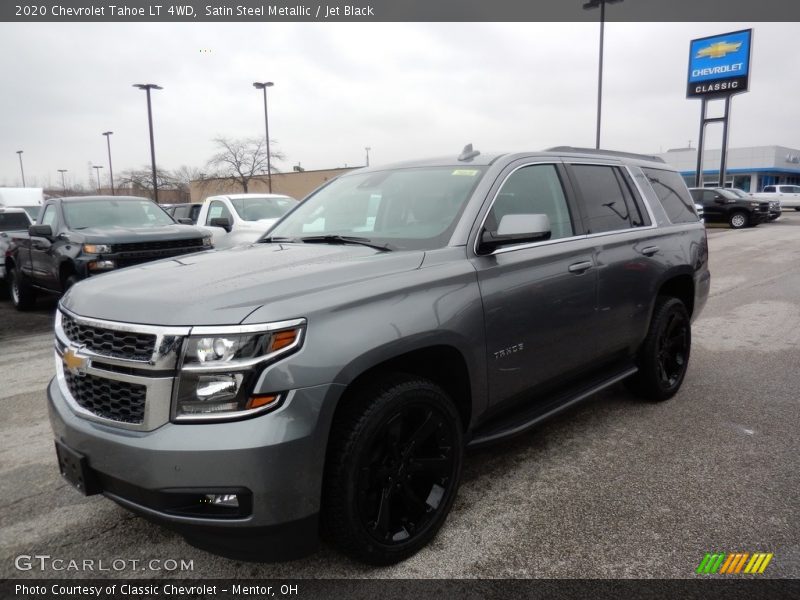 Satin Steel Metallic / Jet Black 2020 Chevrolet Tahoe LT 4WD