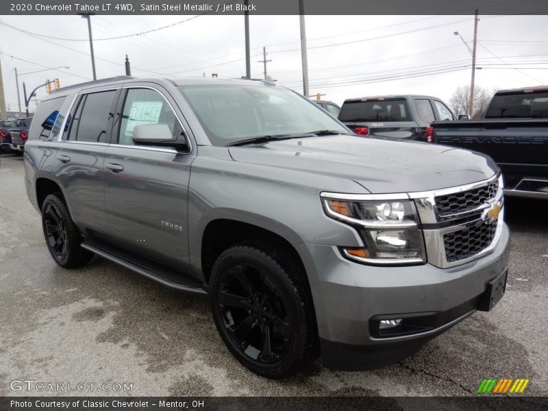 Satin Steel Metallic / Jet Black 2020 Chevrolet Tahoe LT 4WD