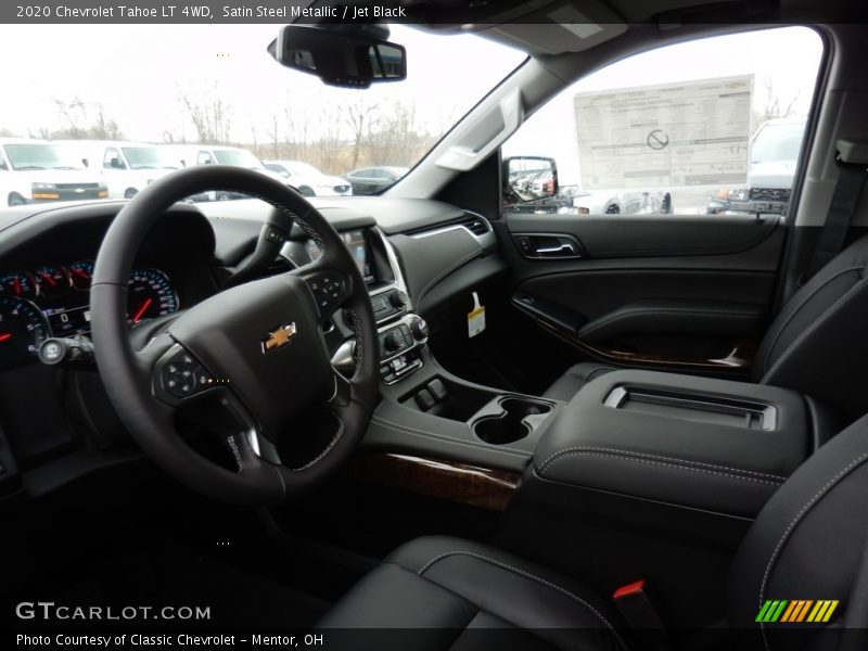 Satin Steel Metallic / Jet Black 2020 Chevrolet Tahoe LT 4WD