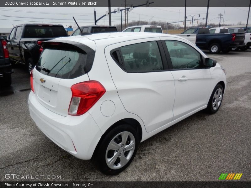 Summit White / Jet Black 2020 Chevrolet Spark LS