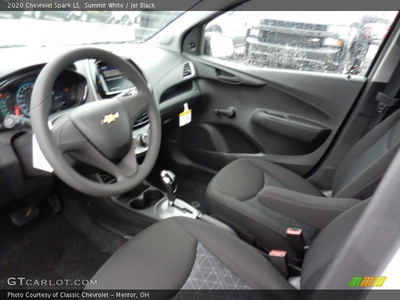 Summit White / Jet Black 2020 Chevrolet Spark LS
