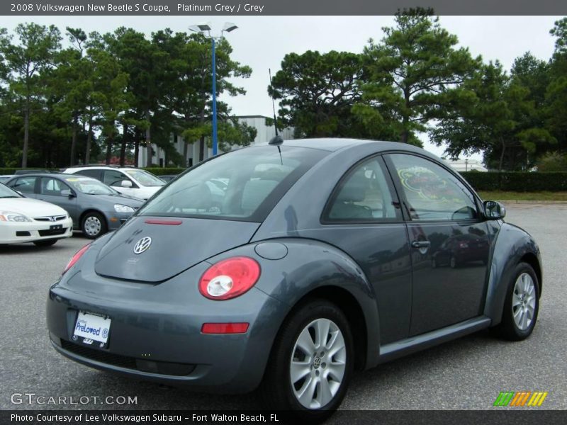 Platinum Grey / Grey 2008 Volkswagen New Beetle S Coupe