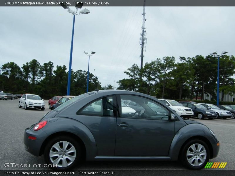 Platinum Grey / Grey 2008 Volkswagen New Beetle S Coupe