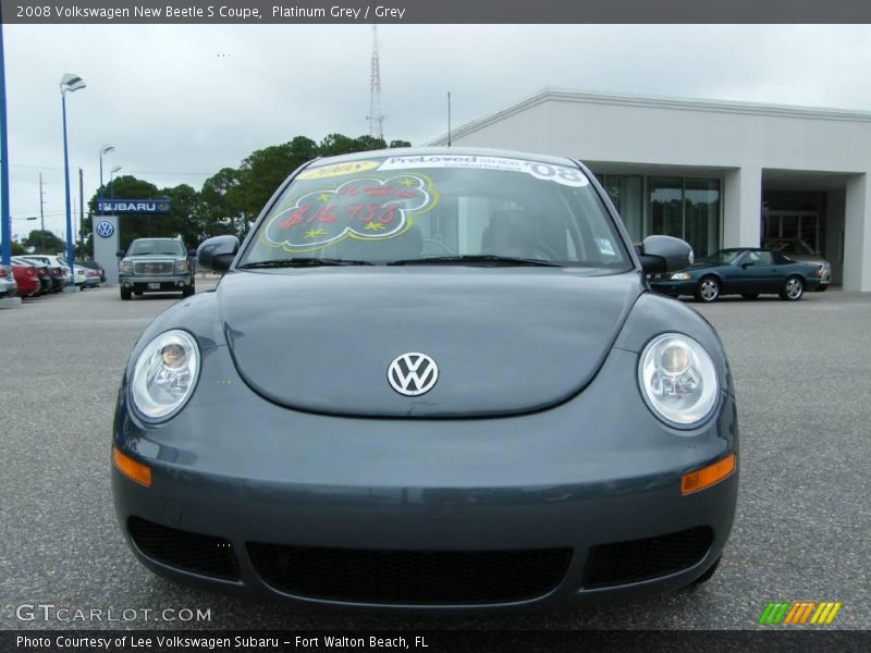 Platinum Grey / Grey 2008 Volkswagen New Beetle S Coupe