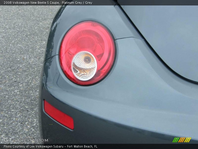 Platinum Grey / Grey 2008 Volkswagen New Beetle S Coupe