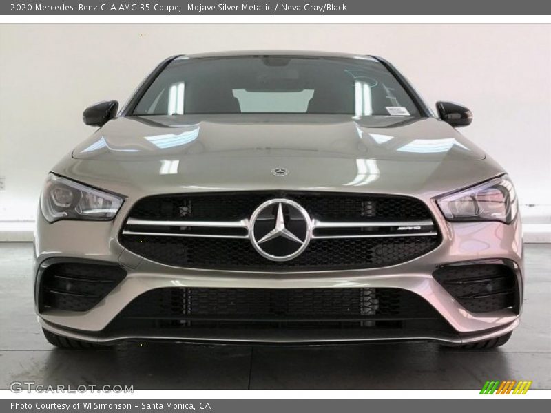 Mojave Silver Metallic / Neva Gray/Black 2020 Mercedes-Benz CLA AMG 35 Coupe