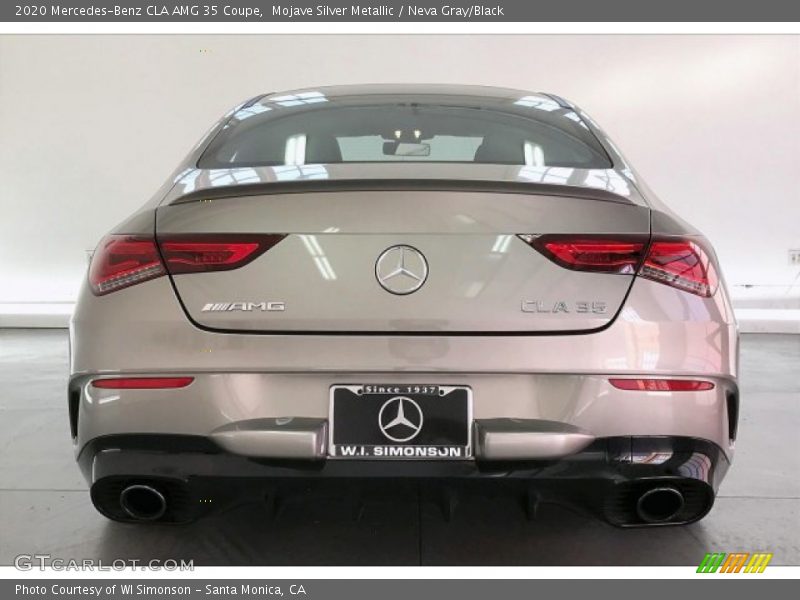 Mojave Silver Metallic / Neva Gray/Black 2020 Mercedes-Benz CLA AMG 35 Coupe