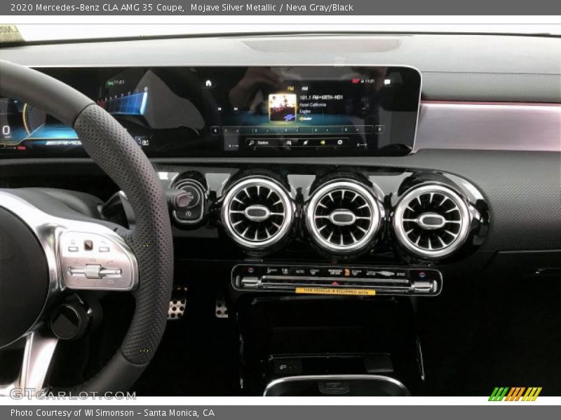 Controls of 2020 CLA AMG 35 Coupe