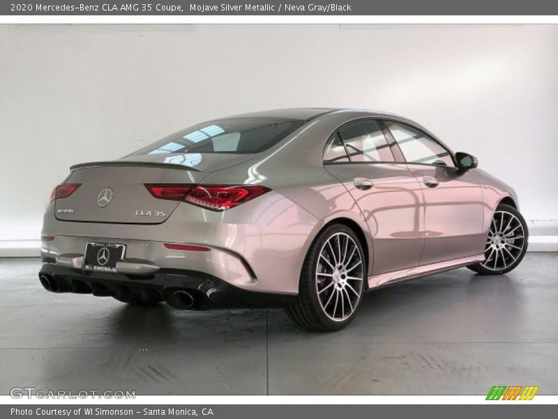 Mojave Silver Metallic / Neva Gray/Black 2020 Mercedes-Benz CLA AMG 35 Coupe