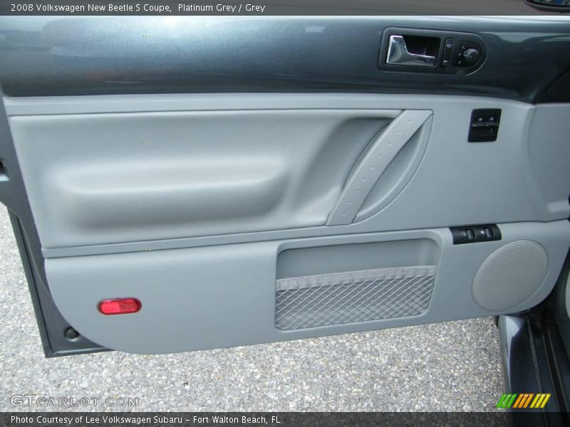Platinum Grey / Grey 2008 Volkswagen New Beetle S Coupe