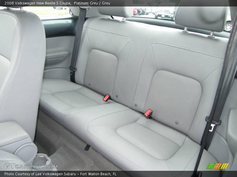 Platinum Grey / Grey 2008 Volkswagen New Beetle S Coupe