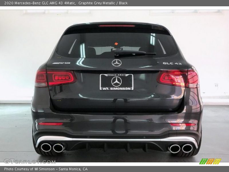 Graphite Grey Metallic / Black 2020 Mercedes-Benz GLC AMG 43 4Matic